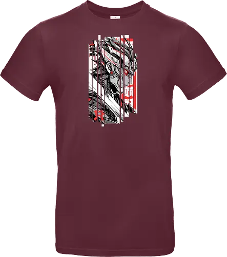 Samurai Roter Cyborg