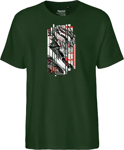 Samurai Roter Cyborg