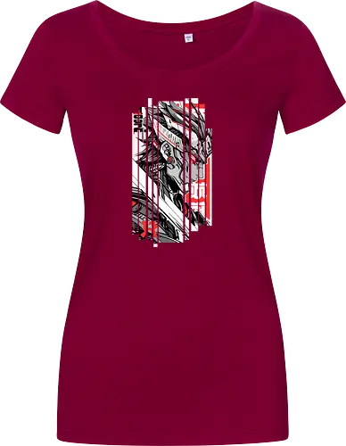 Samurai Roter Cyborg