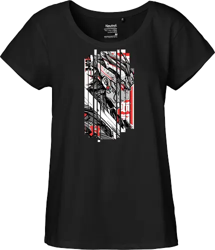 Samurai Roter Cyborg