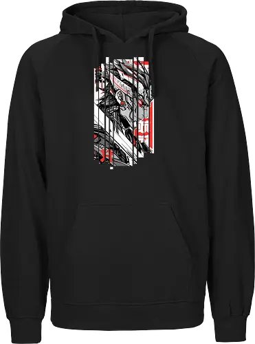 Samurai Roter Cyborg