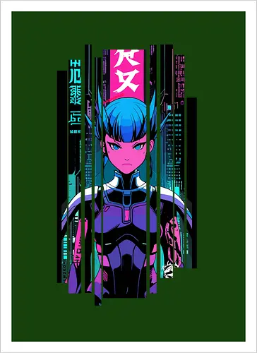 Cyberpunk Japan Neon