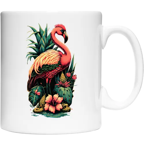 American Pink Flamingo Summer Vibes