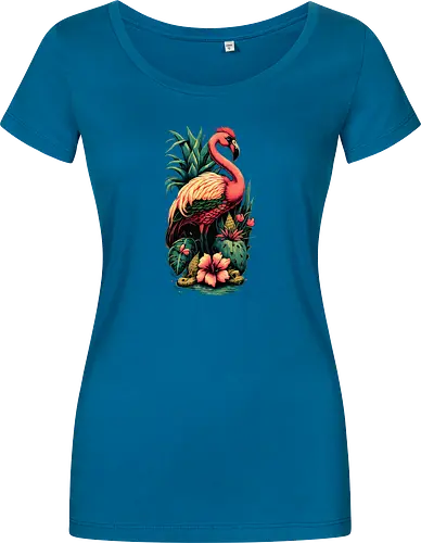 American Pink Flamingo Summer Vibes