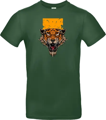 Angry Japanese Tiger Tattoo Tora