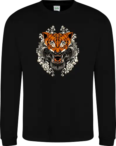 Angry Tiger Tora Tattoo