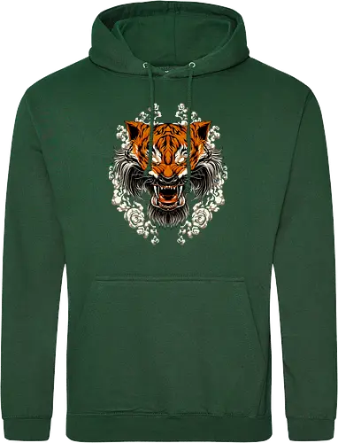Angry Tiger Tora Tattoo