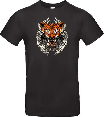 Angry Tiger Tora Tattoo