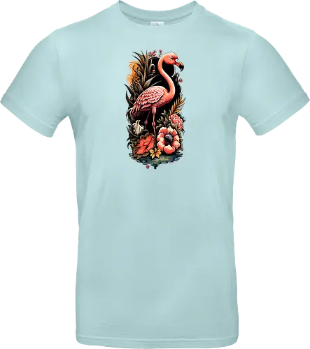 American Pink Flamingo Summer Vibes