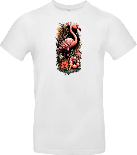 American Pink Flamingo Summer Vibes