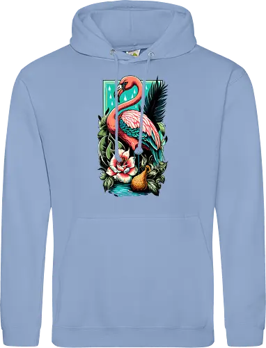 American Pink Flamingo Summer Vibes