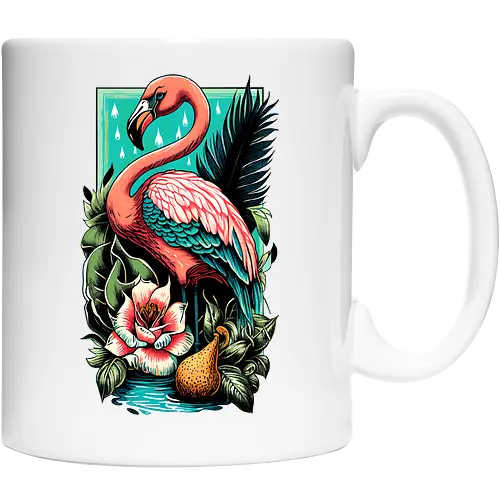 American Pink Flamingo Summer Vibes