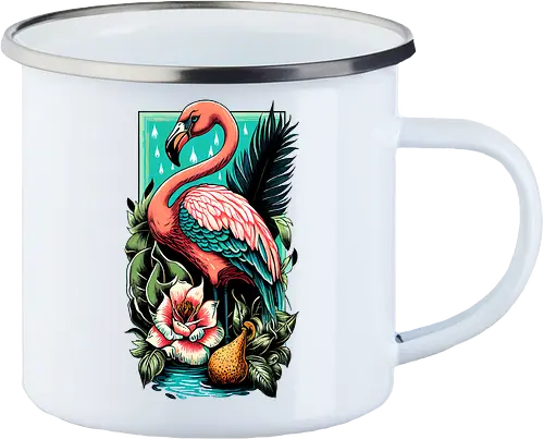 American Pink Flamingo Summer Vibes