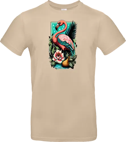 American Pink Flamingo Summer Vibes