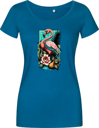 American Pink Flamingo Summer Vibes