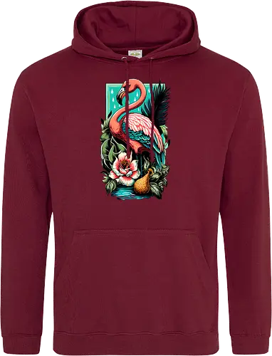 American Pink Flamingo Summer Vibes