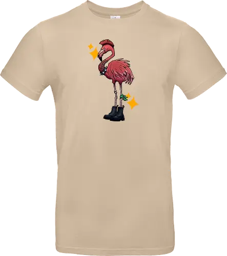 American Pink Punk Flamingo