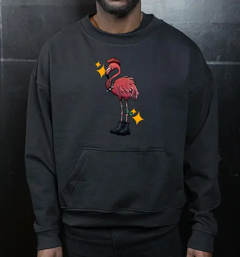 American Pink Punk Flamingo