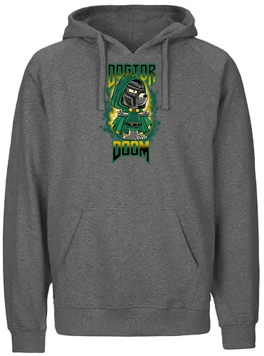 Dogtor Doom - Doctor Doom, Peanuts - Fairtrade Hoodie