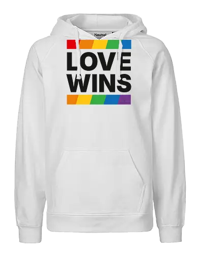 LOVE WINS - schwarz