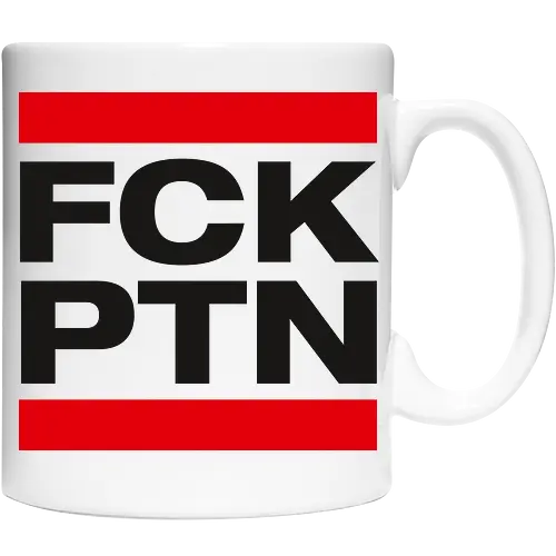 FCK PTN - schwarz