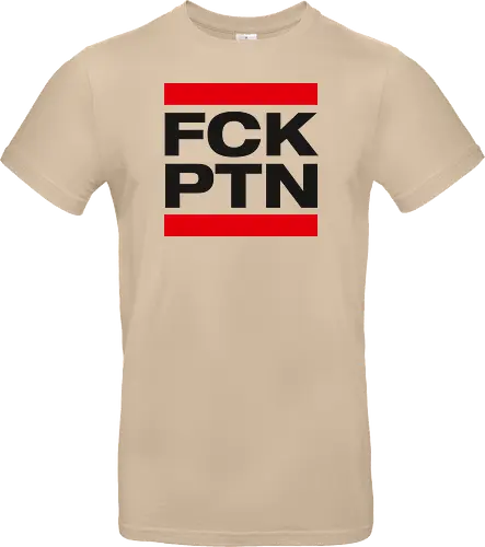FCK PTN - schwarz - Standard T-Shirt