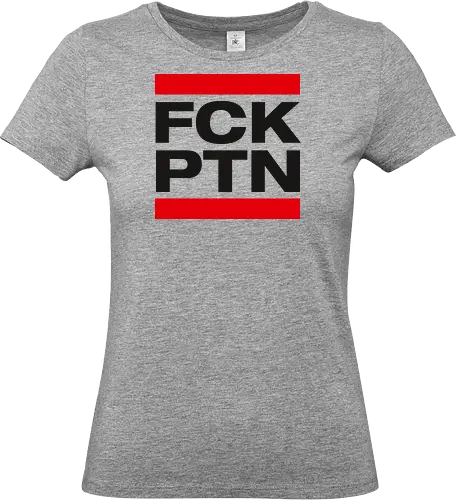 FCK PTN - schwarz - Standard T-Shirt (Women)