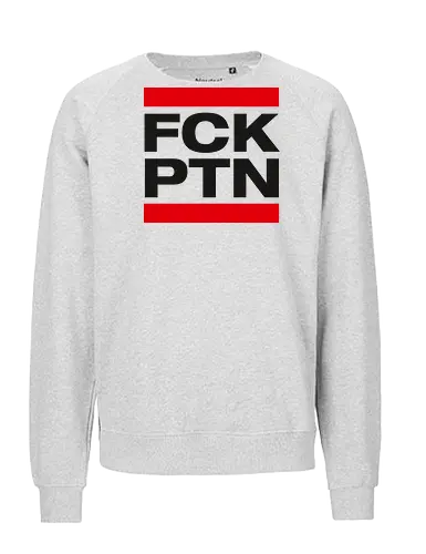 FCK PTN - schwarz - Fairtrade Sweatshirt