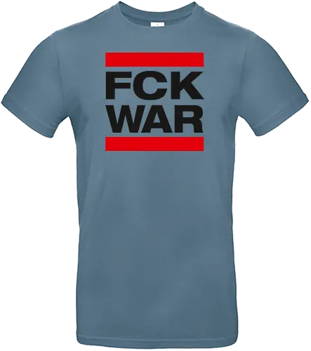FCK WAR - schwarz - Standard T-Shirt