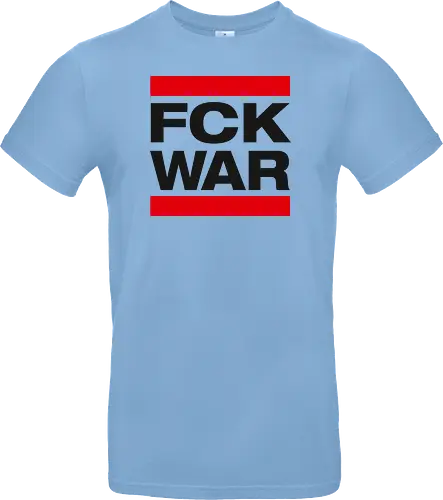 FCK WAR - schwarz - Standard T-Shirt