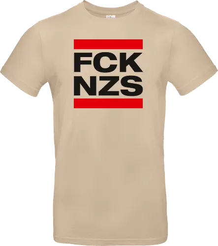 FCK NZS - schwarz - Standard T-Shirt