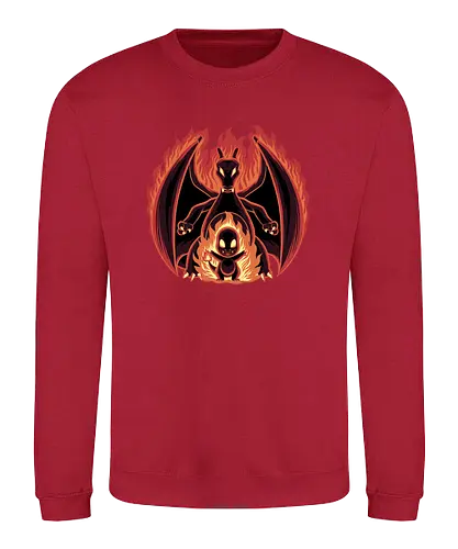 Fire Type Shadow - Starter, Pocket, Shadow - Sweatshirt