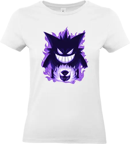 Ghost Type Shadow - Ghost Type, Pocket, Shadow - Standard T-Shirt (Women)