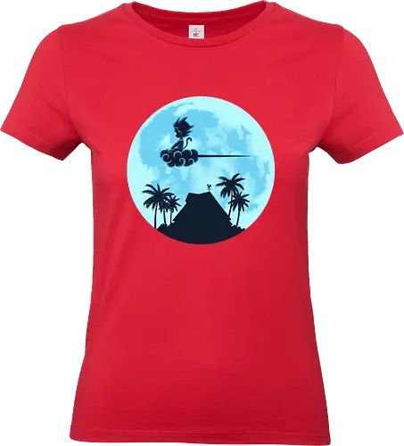 Kame Night - Goku, Dragon, Kame Island - Standard T-Shirt (Women)