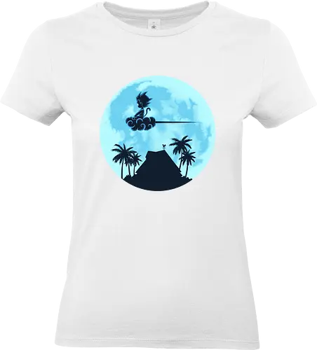 Kame Night - Goku, Dragon, Kame Island - Standard T-Shirt (Women)