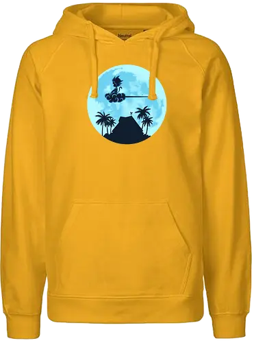 Kame Night - Goku, Dragon, Kame Island - Fairtrade Hoodie