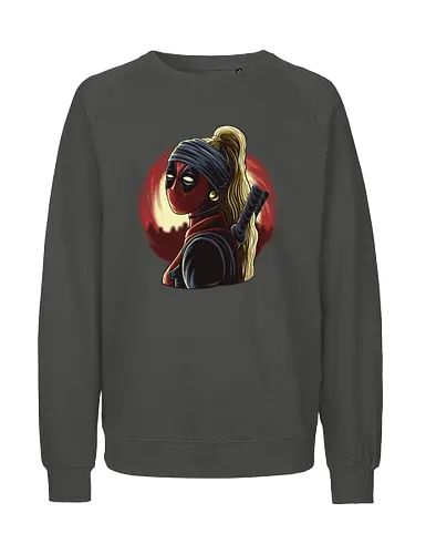 Lady with Pearl Earring - Ladypool, Antihero, Vermeergirl - Fairtrade Sweatshirt