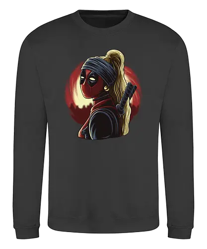 Lady with Pearl Earring - Ladypool, Antihero, Vermeergirl - Sweatshirt