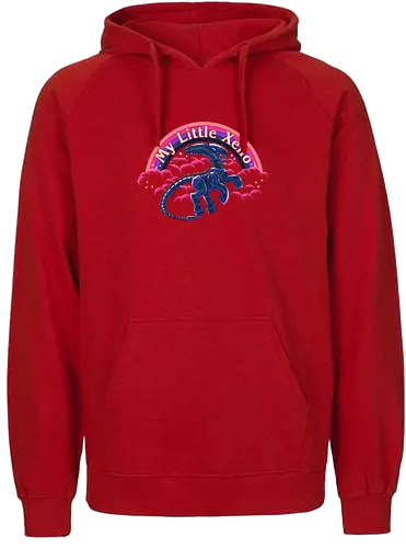 My Little Xeno - Mylittlepony, Alien, Xenomorph - Fairtrade Hoodie
