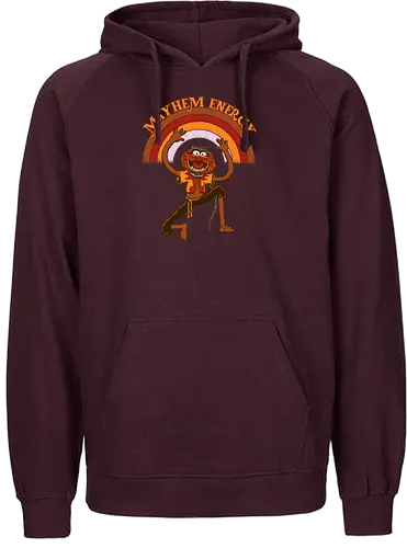 Mayhem Energy - Animal, Mayhem, Energy, Drummer - Fairtrade Hoodie