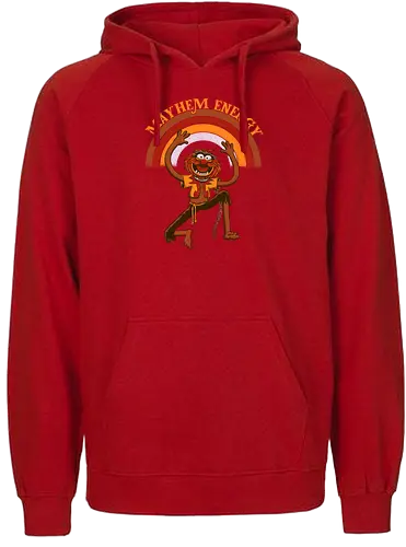 Mayhem Energy - Animal, Mayhem, Energy, Drummer - Fairtrade Hoodie