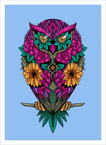flying flowers