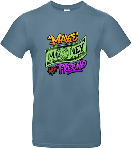 make money  - money, font, graffiti, cool, love, politics - Standard T-Shirt