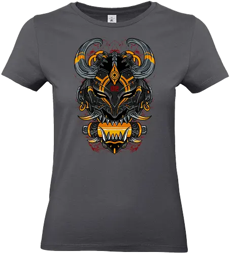 black oni  - oni, japanese, halloween, horror, devil, anime, samurai, ninja, shinobi - Standard T-Shirt (Women)