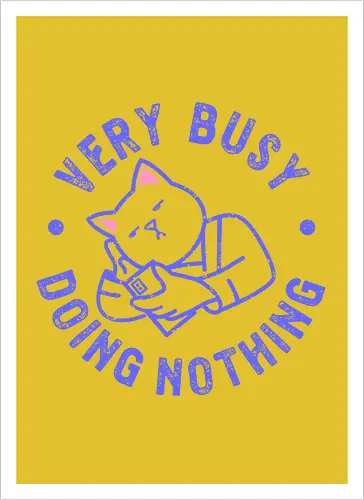 busy cat 