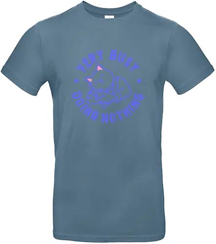 busy cat  - cat, busy, kitty, fun, funny, cute, animal, catlover - Standard T-Shirt