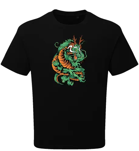 Angry Japanese Dragon Tattoo