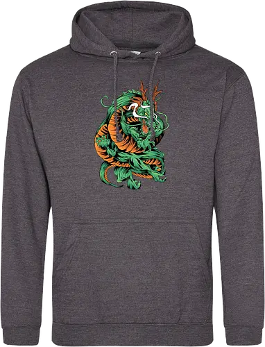 Angry Japanese Dragon Tattoo