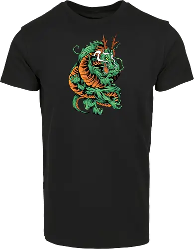 Angry Japanese Dragon Tattoo
