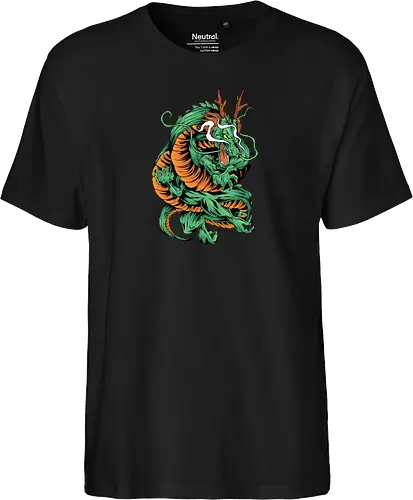 Angry Japanese Dragon Tattoo